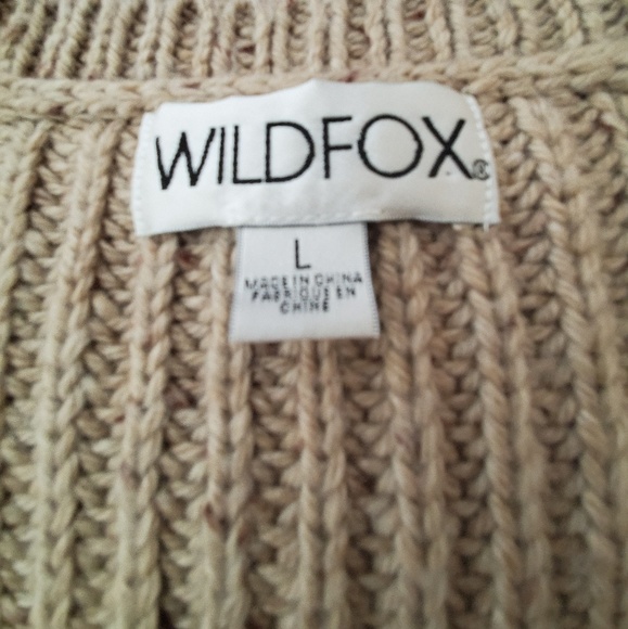Wildfox Dusk Distressed Knit Sweater - Picture 6 of 6